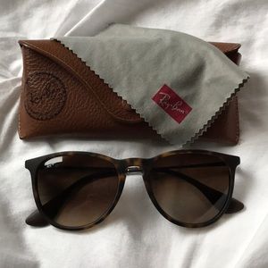 Ray-Ban Tortoise Print Erika Sunglasses